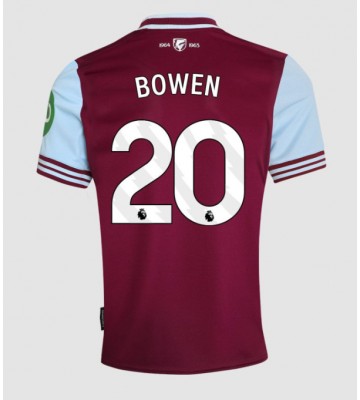 West Ham United Jarrod Bowen #20 Hjemmebanetrøje 2024-25 Kort ærmer